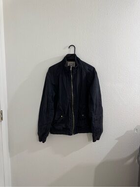 Black converse bomber jacket